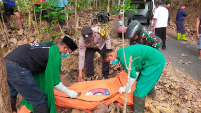 Bocah 15 Tahun Ditemukan Tewas di Jalan Hutan Jati Blitar