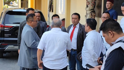 Rusuh Demo di Semarang, Rektor Datangi Polrestabes Semarang Minta Bebaskan Mahasiswa yang Ditahan Polisi