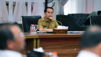 Pimpin Rapat Final PON XXI Wilayah Sumut, Pj Gubernur Agus Fatoni Minta Panitia Teliti Perhatikan Hal Detail