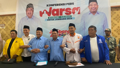 Diusung Delapan Parpol, Duet Warsa Siap Tantang Petahana di Pilkada Jombang