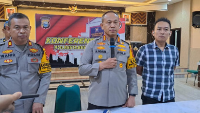 Polisi Amankan 32 Pengunjuk Rasa Tolak Politik Dinasti yang Berakhir Ricuh