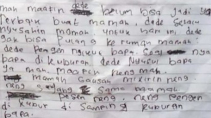 Isi Surat Wasiat Anak Perempuan Usia 14 Tahun Bunuh Diri di Rel Kereta Api Stasiun Lemah Abang: Ingin Dikubur di Samping Kuburan Bapak