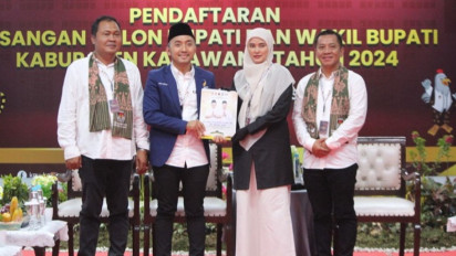 Pilkada Karawang 2024, Aep Syaepuloh-Maslani Ungguli Acep-Gina di Dua Lembaga Survei