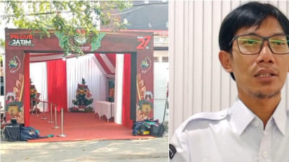 Risma - Gus Han dan Luluk - Lukman Daftar di KPU Jatim di Hari Ketiga