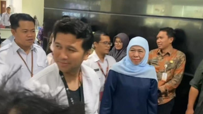 Tes Kesehatan Cagub-Cawagub Jatim di RSUD dr Sutomo, Khofifah: InsyaAllah Kami Siap