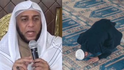 Saat Sujud Tolong Mulai Sekarang Amalkan Doa ini kata Syekh Ali Jaber agar Dapat Manfaat Luar Biasa, Boleh Pakai Bahasa Indonesia kalau Kesulitan Pakai Bahasa Arab, Bunyi Doanya...