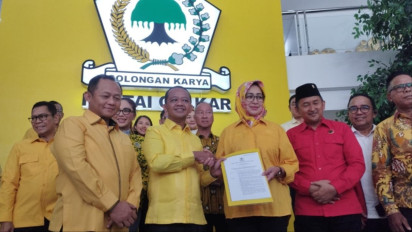 'Ada Udang Dibalik Batu' saat Partai Golkar Manuver Usung Pasangan Airin Rachmi Diany - Ade Sumardi di Pilkada 2024 Banten, Sufmi Dasco Bocorkan Hal Ini...