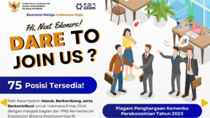 Buruan Daftar! Kemenko Perekonomian RI Buka 75 Formasi CPNS 2024 dengan Gaji Menggiurkan, Catat Syarat dan Tahapan Seleksinya