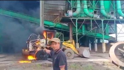 Polisi Didesak Turun Tangan Buntut Pabrik Kelapa Sawit PT WHS Dibakar Oknum Warga