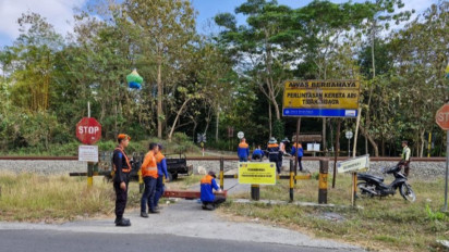 Daop 6 Yogyakarta tutup dua perlintasan KA di Kulon Progo dan Sukoharjo