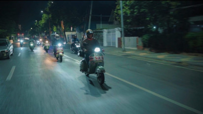 Komunitas Vespa Lakukan Touring Kemerdekaan Sekaligus Promosikan Kuliner Nusantara