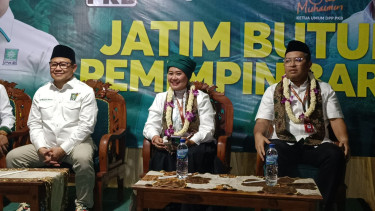 Didampingi Ketua Umum PKB, Luluk-Lukman Jadi Pendaftar Terakhir Cagub Jatim