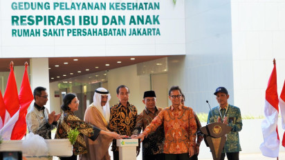 Resmikan RSUP Persahabatan, Jokowi Puji Rumah Sakit Karya WIKA Sekelas Hotel Bintang 5