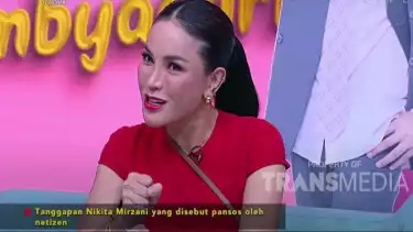 Tanggapan Nikita Mirzani yang dianggap panjat sosial dengan hubungan El Rumi dan Syifa Hadju