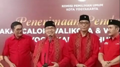 Pilkada Kota Yogyakarta, Hasto Wardoyo-Wawan Harmawan Jalani Tes Kesehatan Sabtu Besok