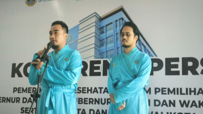 Robinsar-Fajar Jalani Tes Kesehatan Guna Penuhi Syarat Pilkada di Cilegon