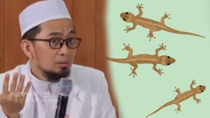 Tolong Keberadaan Cicak di Rumah Jangan Diabaikan, Kata Ustaz Adi Hidayat Menjadi Pertanda Buruk, Karena ...