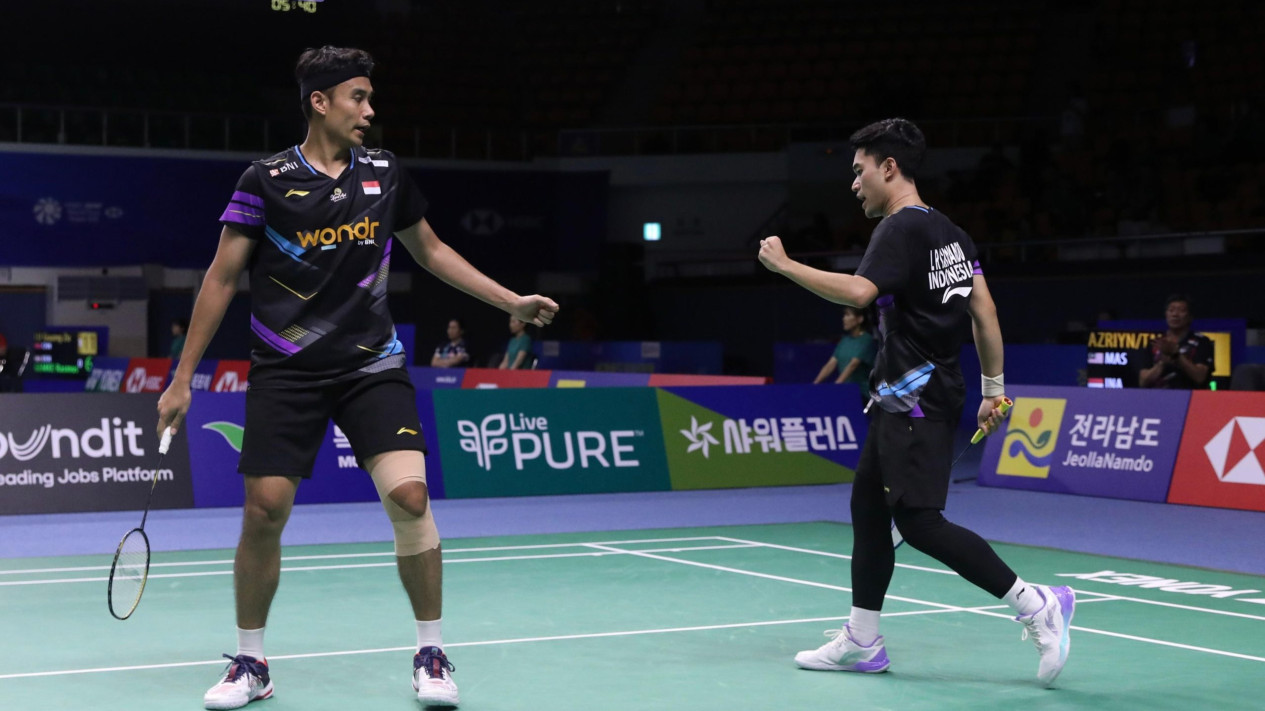 Kalahkan Mantan, Ini Tujuan Leo/Bagas di Final Korea Open 2024
            - galeri foto