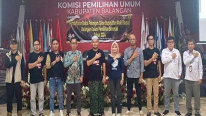 Pendaftaran Pasangan Calon Kepala Daerah Balangan Diperpanjang Terakhir Hari Ini