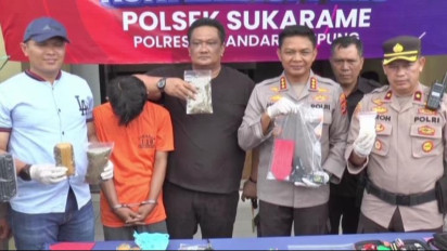 Cemburu jadi Pemicu Pelaku Tembak Mahasiswa PKL di Kantor Bawaslu Lampung, Polisi Sita Narkoba dan Senpi