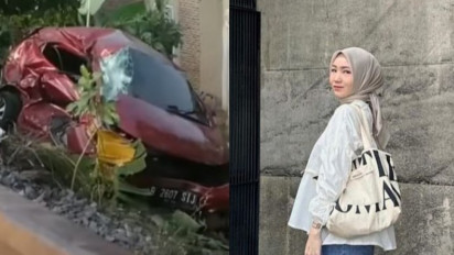 Begini Kronologi Mobil Selebgram Muda Asal Lampung Tertabrak Kereta Setelah Melewati Palang dan Terseret sampai 30 Meter