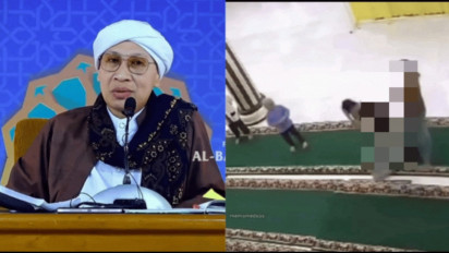 Heboh Remaja Lagi Shalat Maghrib Diserang Pria Tanpa Baju di Masjid Riau, Buya Yahya Peringatkan Bahayanya...