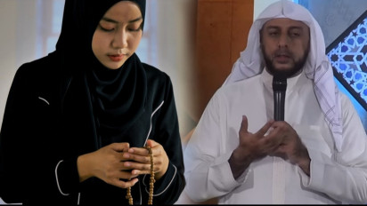 Bangun Tidur Tengah Malam Dosa Berguguran, Amalkan Wirid Anjuran Rasulullah SAW ini, Kata Syekh Ali Jaber agar Hajat...