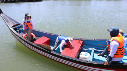 Uji Coba Berhasil, Fiber Boat Buatan Amanah Dapat Respons Positif dari Nelayan Aceh