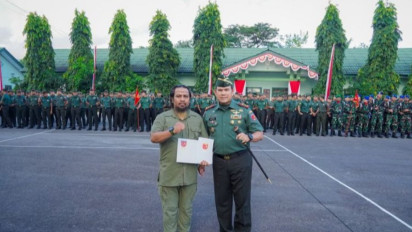 Berhasil Gagalkan Aksi Percobaan Bunuh Diri, Serka Sahupala Mendapat Penghargaan dari Kodam XV/Pattimura