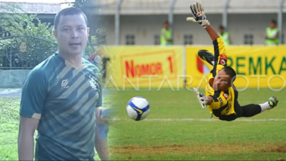 Dulu jadi Kiper Hebat dan Diminati Banyak Klub Legendaris Liga Indonesia, Herman Batak Kini Banting Stir jadi Security