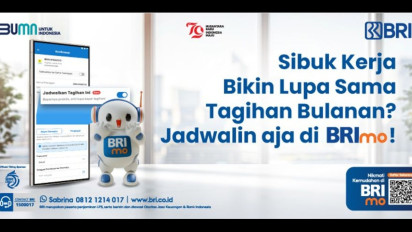 Bebas Khawatir saat Sibuk Kerja, BRImo Punya Fitur Tagihan Terjadwal