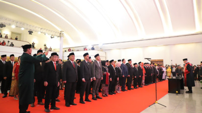 120 Anggota DPRD Provinsi Jawa Barat Periode 2024-2029 Resmi Dilantik