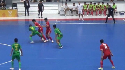 Berjuang Penuh Untuk Lolos Fase Grup, Tim Futsal Putra Sumatera Utara Tekuk DKI Jakarta 3-2