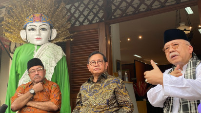 Usai Ditemui Pramono dan Rano Karno, Fauzi Bowo Mengaku Belum Tentu Beri Dukungan