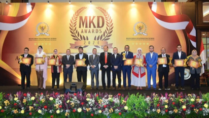 Wakil Ketua MKD DPR RI Sebut MKD Awards Bentuk Pembudayaan dari Perilaku Etis Anggota Dewan