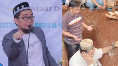 Memangnya Harus Mengumandangkan Adzan untuk Orang Meninggal Dunia Sebelum Dimakamkan? Ternyata Ustaz Adi Hidayat Bilang...