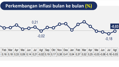 Alarm Bahaya untuk Ekonomi RI, Deflasi 4 Bulan Beruntun Tanda Datangnya Krisis, BPS hingga Ekonom Beri Peringatan Begini