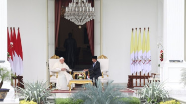 Paus Fransiskus Bertemu Presiden Jokowi