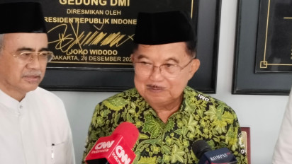 Jusuf Kalla Sarankan TV Tetap Tayangkan Azan Magrib Pada Saat Siaran Misa Akbar Paus Fransiskus