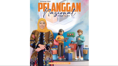 Hari Pelanggan Nasional, Khofifah Dorong Pelaku Usaha Tingkatkan Layanan dan Kepuasan Pelanggan lewat Teknologi Informasi