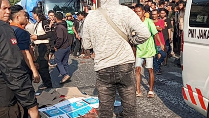 Kecelakaan Mengerikan di Plumpang Semper, Libatkan Truk Tangki Bahan Bakar Tabrak Mobil dan Motor, 5 Orang Tewas Mengenaskan
