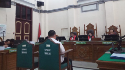 Korupsi Rp4,9 Miliar, Bupati Labuhan Batu Nonaktif Erik Adtrada Ritonga Dituntut 6 Tahun Penjara