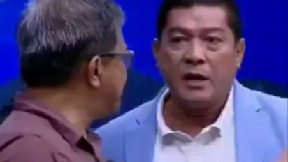 Heboh Debat Panas Berujung Hina Silfester Matutina dan Rocky Gerung, Ingatkan Pesan Ustaz Khalid Basalamah pakai Ilmu Bikin Keras Hati dan Dendam yang...