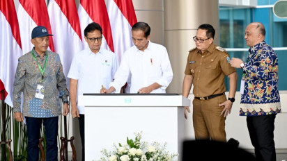 Presiden Jokowi Resmikan 2 Proyek WIKA dalam Sehari di Jawa Timur: Hemat Devisa hingga Rp180 Triliun
