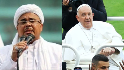 Habib Rizieq Terang-terangan Berikan Sikap kepada Paus Fransiskus saat ke Indonesia, Sebut Umat Islam Toleransi tapi...
