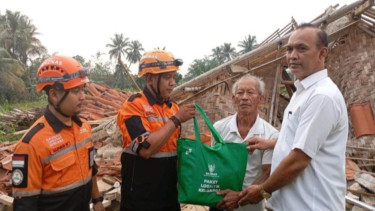 Bantu Korban Puting Beliung Bogor, Baznas Kirim Tim Tanggap Bencana