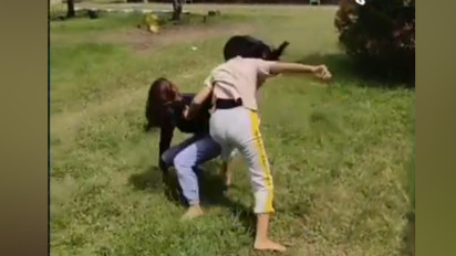 Video Dua Siswi SMP di Konawe Terlibat Adu Jotos Viral di Medsos