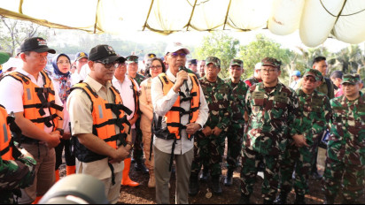Dorong Perbaikan Penataan Lingkungan, Heru Budi Tinjau Pekan Grebek Sampah di Pluit