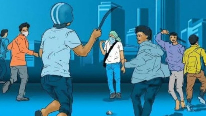 Polisi Bubarkan Tawuran Remaja di Sawah Besar pada Malam Tahun Baru 2025