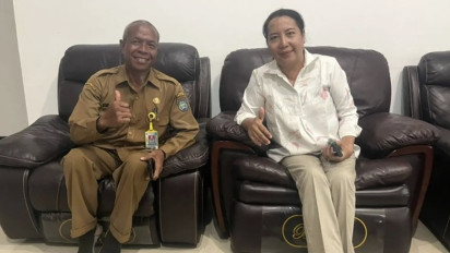 Ketua PKK Papua dalam Keadaan Sehat Meski Pesawat Trigana yang Ditumpanginya Sempat Alami Insiden saat Take Off